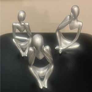 Silver figurines